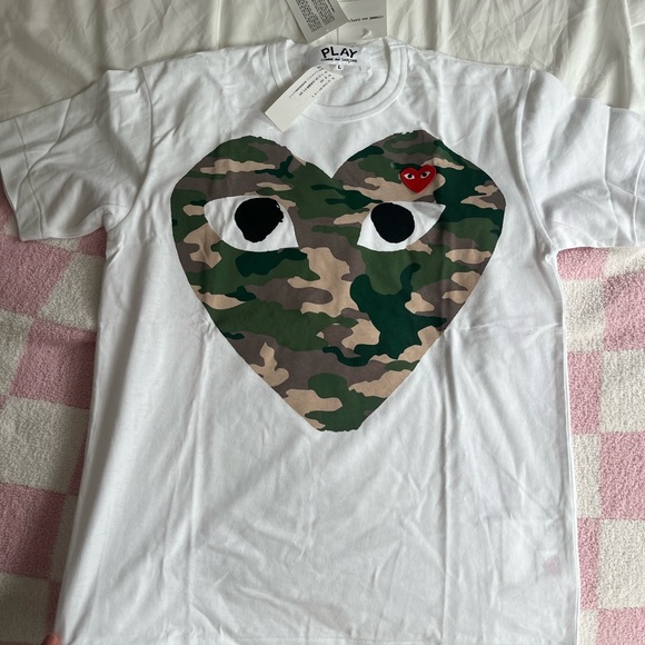 Commes des Garçons PLAY Cotton Tee - Picture 2 of 4